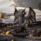 DRAGON CANDLEHOLDER C/8