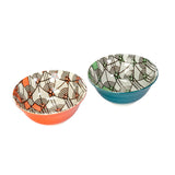 FLW 2PC MED BOWL SET APRIL SHOWERS 6"D C/16 MIN OF 2