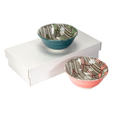 FLW 2PC MED BOWL SET APRIL SHOWERS 6"D C/16 MIN OF 2