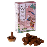 *ND MUSK DHOOP CONES 18PCS W/HOLDER