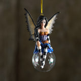 LISSETTE BUBBLE RIDER FAIRY ORNAMENT