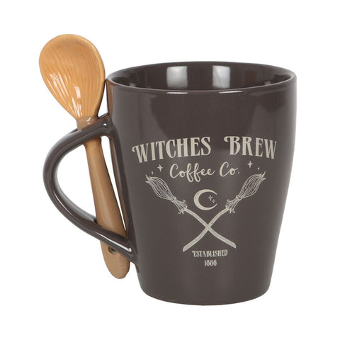 WITCHES BREW COFFEE CO. MUG & SPOON SET C/24