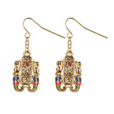 EGYPTIAN HIEROGLYPH EARRINGS C/60