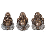 THREE WISE BUDDHA SET C/12