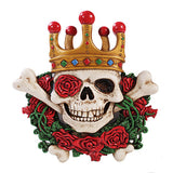 DISC-SKULL PLAQUE C/16