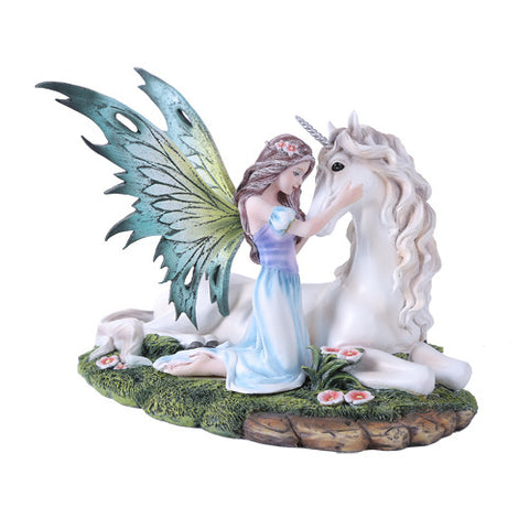 FAIRY WITH UNICORN C/8