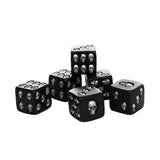 SKULL DICES SET OF 6 C/24