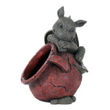 GARDEN DRAGON FLOWER POT C/3, C/2