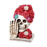 DISC-FLORAL SKULL C/12 MINIMUM OF 2