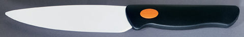 5" Utility Knife: Black Handle / White Blade