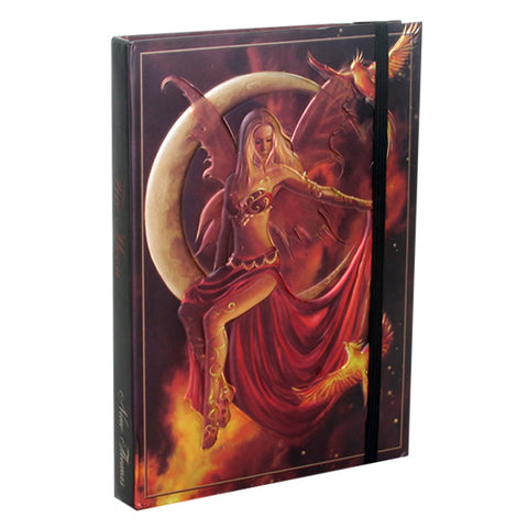 FIRE MOON EMBOSSED JOURNAL C/50