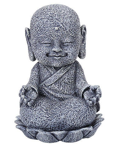 ^SEATED JIZO WITH HANDS IN OM C/36
