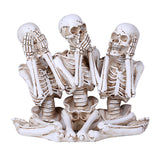 HEAR SEE AND SPEAK SKELETON C/12