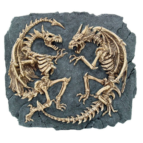 SKULL DRAGONS PLAQUE C/2