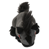 BLACK UNICORN PLUSH C/24