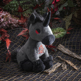 BLACK UNICORN PLUSH C/24