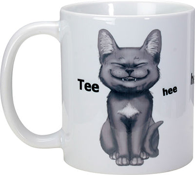 Tee Hee Cat Mug