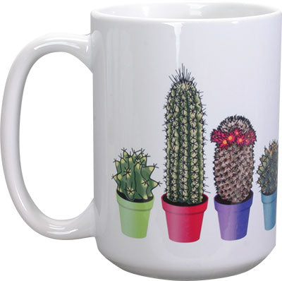 Rainbow Cactus Mug