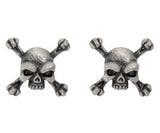 SKULL CROSSBONES EARRINGS , C/60