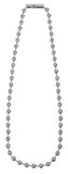 BALL CHAIN NECKLACE 316L, DC/60