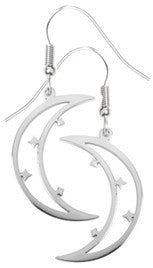 Starry Moon Earrings