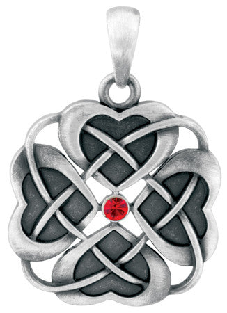 Knot of Hearts Pendant