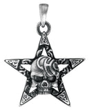 STAR SKULL PENDANT, C/60