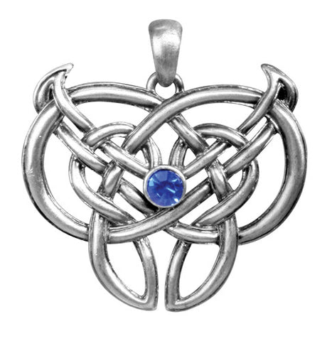 Celtic Pendant w/ Blue Stone Pendant
