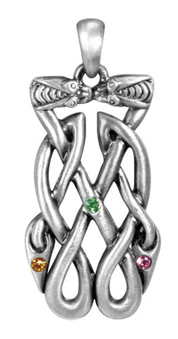 Celtic Serpents Pendant
