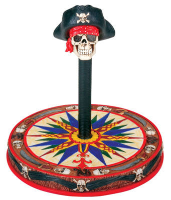 Skull Pirate CD Spindle Holder