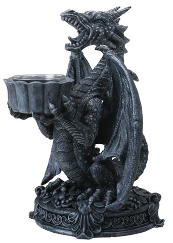 Screaming Dragon Candle Holder