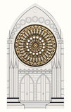 Notre Dame Cathedral Rose Window Ornament