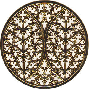 Lincoln Cathedral Rose Window Ornament