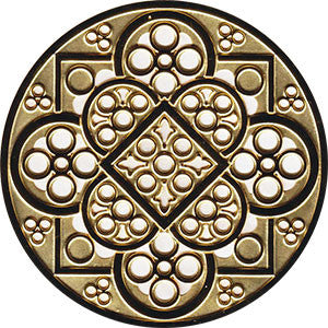 Lausanne Cathedral Rose Window Ornament