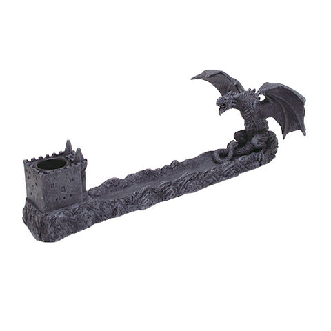 DRAGON INCENSE BURNER, C/24