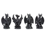 ^SMALL DRAGONS SET OF 4, C/24