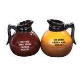 ^ COFFEE POTS S & P  C/36 MINIMUM OF 4