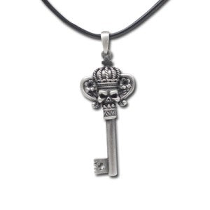 SKULL KEY NECKLACE C/60