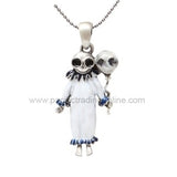 Clown Skelly Necklace
